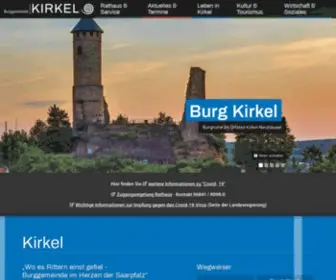 Kirkel.de(Gemeinde Kirkel) Screenshot