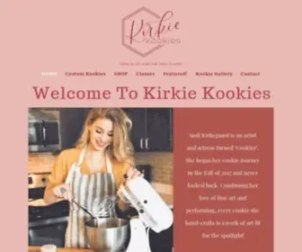 Kirkiekookies.com(Kirkie Kookies) Screenshot