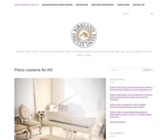 Kirkland-Piano.com(Best Kirkland Private Piano Lessons) Screenshot