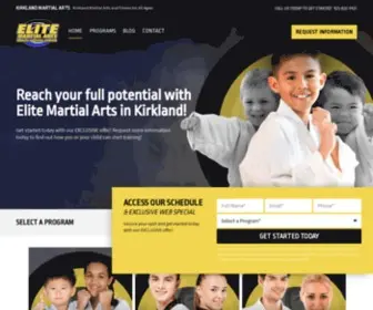 Kirklandmartialarts.com(Kirkland Martial Arts & Fitness) Screenshot