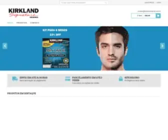 Kirklandoriginal.com.br(Loja online de Kirkland Original) Screenshot