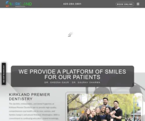 Kirklandpremierdentistry.com(Kirkland Premier Dentistry Best Dentist in Kirkland) Screenshot