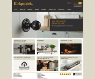 Kirkpatrick.co.uk(Traditional Ironwork) Screenshot