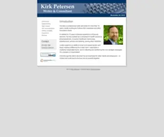 Kirkpetersen.net(Kirk Petersen) Screenshot