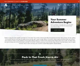 Kirkwood.com(Kirkwood Mountain Resort) Screenshot