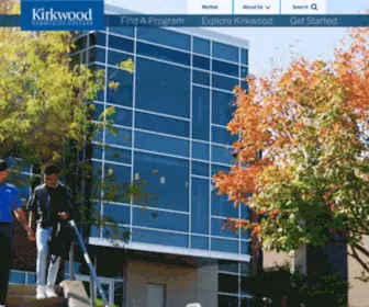 Kirkwood.edu(Kirkwood Community College) Screenshot