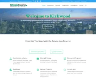 Kirkwoodinsurance.net(Insurance Experts Providing Commercial and Personal Insurance Nationwide. Coverage Includes) Screenshot