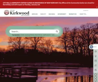 Kirkwoodmo.org(City Of Kirkwood) Screenshot