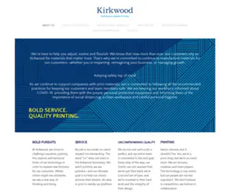 Kirkwoodus.com(KIRKWOOD PRINTING) Screenshot