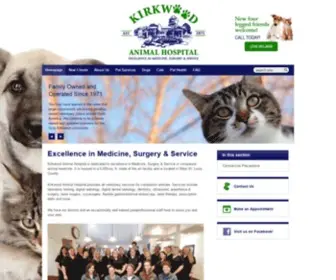 Kirkwoodvets.com(Kirkwood Animal Hospital) Screenshot