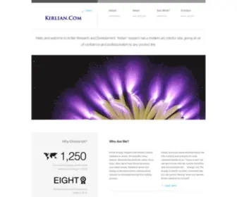 Kirlian.net(Kirlian Research and Development) Screenshot