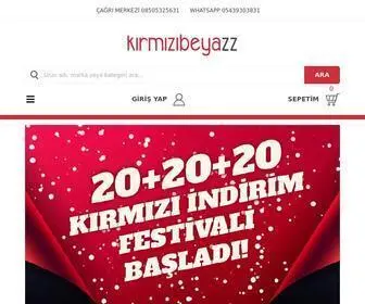 Kirmizibeyazz.com(Kırmızı Beyaz Sağlık) Screenshot