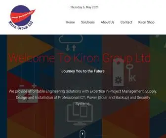 Kirongruppo.com(Kiron Group Ltd) Screenshot