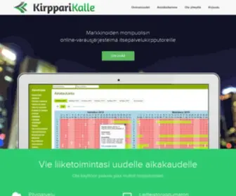 Kirpparikalle.net(Varausjärjestelmä) Screenshot