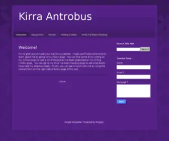 Kirraantrobus.com(Thoughtful) Screenshot