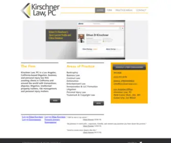 Kirschner-Law.com(Kirschner Law) Screenshot