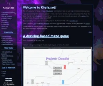 Kirsle.net(Kirsle) Screenshot