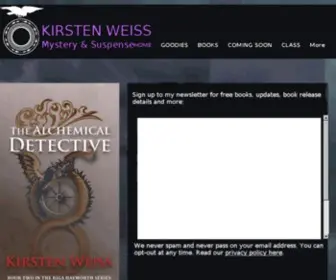 Kirstenweiss.com(Kirsten Weiss) Screenshot