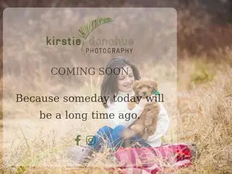 Kirstiedonohue.com(Kirstie Donohue Photography) Screenshot