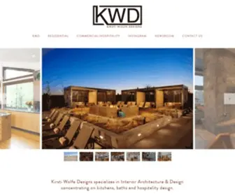 Kirstiwolfedesigns.com(Interior Designer & Remodel) Screenshot