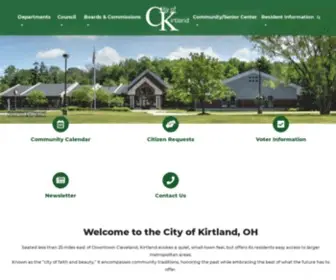 Kirtlandohio.com(City of Faith and Beauty) Screenshot