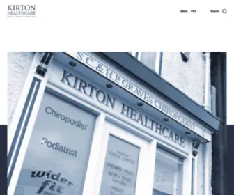 Kirtonhealthcare.com(Kirton Healthcare) Screenshot