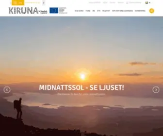 Kirunalapland.se(Hem) Screenshot