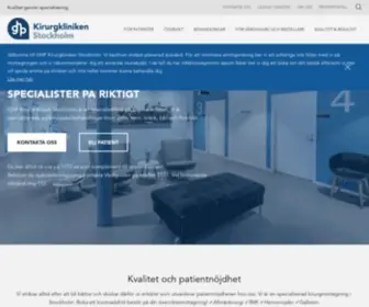 Kirurgkliniken.se(GHP Kirurgkliniken) Screenshot