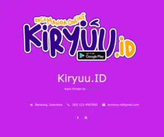 Kiryuu.co(Baca Komik Manga Bahasa Indonesia) Screenshot