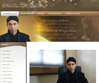 Kisabrangalam.com(Ki Sabrang Alam) Screenshot