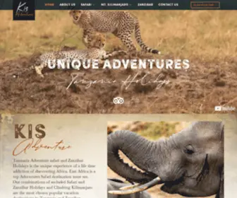 Kisadventuresafrica.com(Best Tanzania Tour Operator) Screenshot