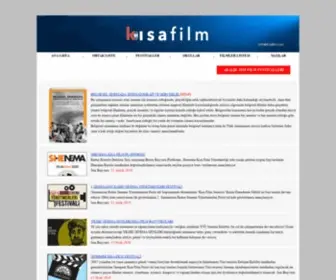 Kisafilm.com(KISA FİLM HABERLERİ) Screenshot