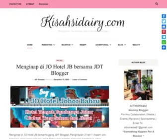 Kisahsidairy.com(Mommy Blogger) Screenshot