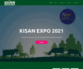 Kisanexpo.in(Kisan Expo 2022) Screenshot