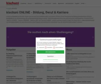 Kischuni.de(Bildung, Beruf und & Karriere) Screenshot