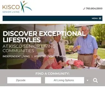 Kiscoseniorliving.com(Kisco Senior Living) Screenshot