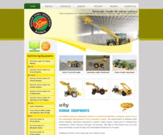 Kishanagro.com(Kishan Loader) Screenshot