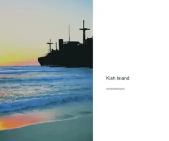 Kishisland.ir(Kish Island) Screenshot