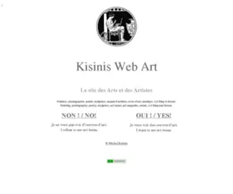 Kisinis.ch(Kisinis Web Art) Screenshot