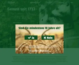 Kisker-Brennereien.de(Kisker Brennereien) Screenshot