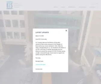 Kis.or.kr(Korea International School) Screenshot
