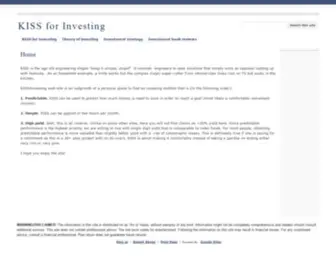 Kiss4Investing.com(KISS for Investing) Screenshot
