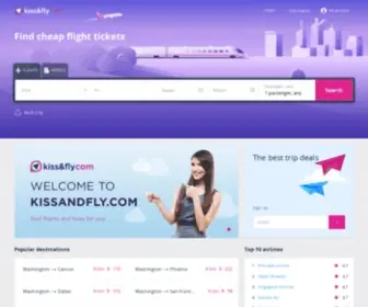 Kissandfly.com(Cheap Flights) Screenshot