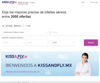 Kissandfly.mx(Cheap Flights) Screenshot