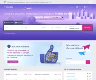 Kissandfly.ro(Bilete de avion online) Screenshot
