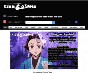 Kissanime.co.nz(Animation Merchandise Store) Screenshot