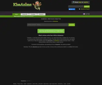 Kissanime.co(Official website of kissanime. watch anime online free in hd. キスアニメ) Screenshot