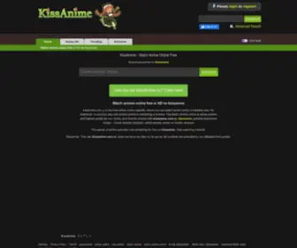 Kissanime.com.ru(Official Website of KissAnime. Watch anime online free in HD. キスアニメ) Screenshot