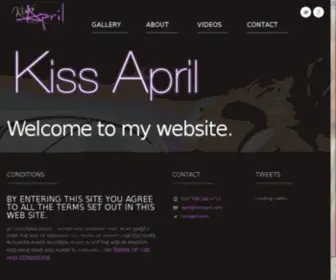 Kissapril.com(Kiss April) Screenshot