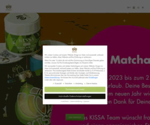 Kissatea.com(KISSA TEA) Screenshot